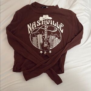 Forever 21 brown long sleeve